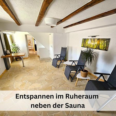 Ferienhaus Familienparadies: Indoor-Spielplatz, Pool und Sauna für 18 Personen Schmallenberg Exterior photo