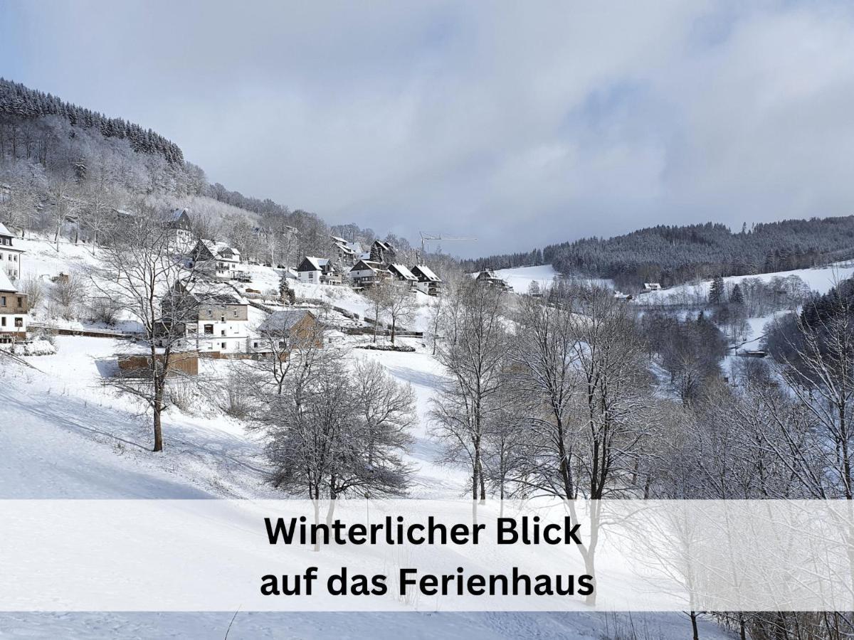 Ferienhaus Familienparadies: Indoor-Spielplatz, Pool und Sauna für 18 Personen Schmallenberg Exterior photo