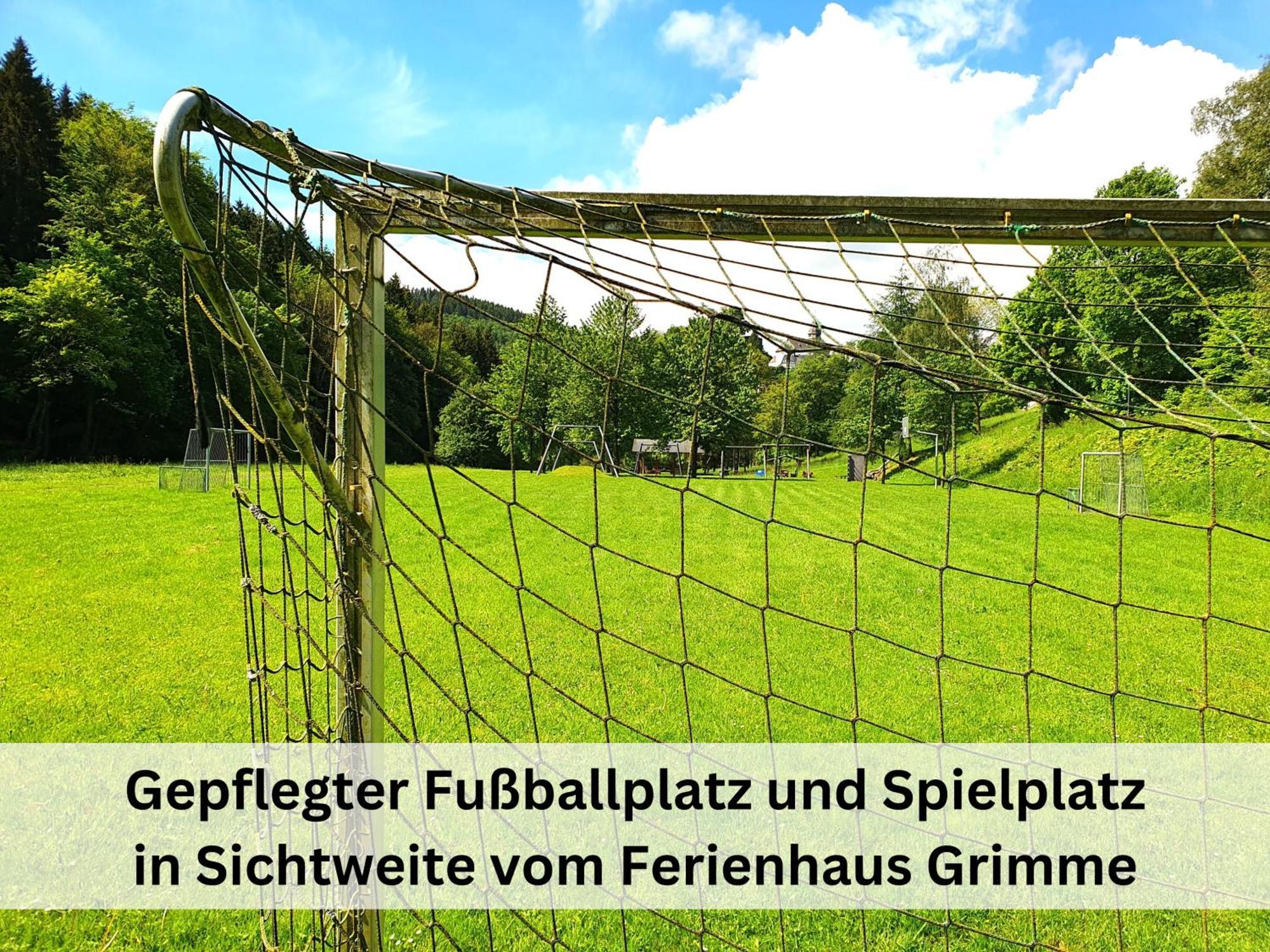Ferienhaus Familienparadies: Indoor-Spielplatz, Pool und Sauna für 18 Personen Schmallenberg Exterior photo